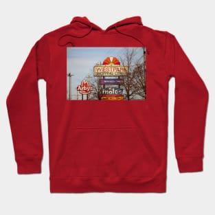 Old Fashioned Signage Hoodie